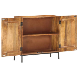 vidaXL Sideboard 75x30x75 cm Solid Mango Wood