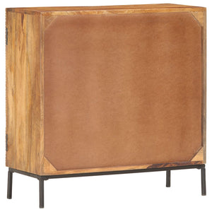 vidaXL Sideboard 75x30x75 cm Solid Mango Wood