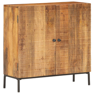 vidaXL Sideboard 75x30x75 cm Solid Mango Wood