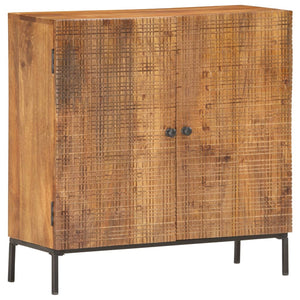 vidaXL Sideboard 75x30x75 cm Solid Mango Wood