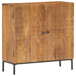 vidaXL Sideboard 75x30x75 cm Solid Mango Wood