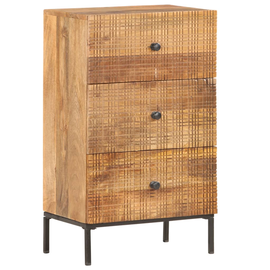 vidaXL Sideboard 45x30x75 cm Solid Mango Wood