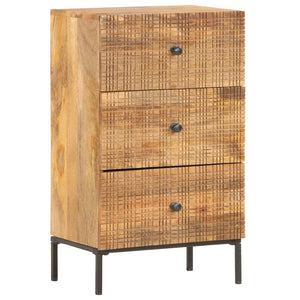 vidaXL Sideboard 45x30x75 cm Solid Mango Wood