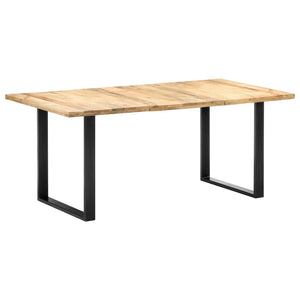 vidaXL Dining Table 180x90x76 cm Solid Mango Wood