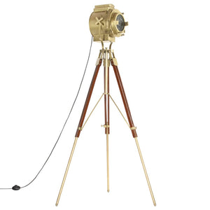 vidaXL Tripod Floor Lamp Solid Mango Wood 193 cm