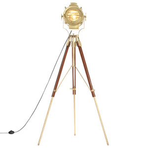 vidaXL Tripod Floor Lamp Solid Mango Wood 193 cm