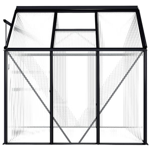 vidaXL Greenhouse Anthracite Aluminium 3.61 m²