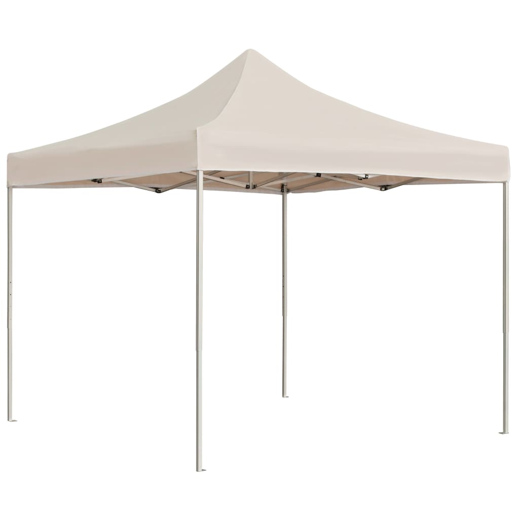 vidaXL Professional Folding Party Tent Aluminium 2x2 m Cream