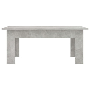 vidaXL Coffee Table Concrete Grey 100x60x42 cm Engineered Wood