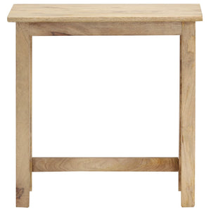 vidaXL Nesting Tables 3 pcs Solid Mango Wood