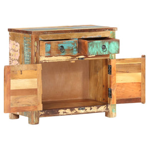 vidaXL Sideboard 70x35x65 cm Solid Reclaimed Wood