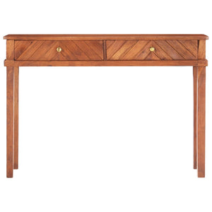 vidaXL Console Cabinet 110x40x76 cm Solid Acacia Wood