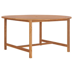 vidaXL Garden Table 150x76 cm Solid Teak Wood