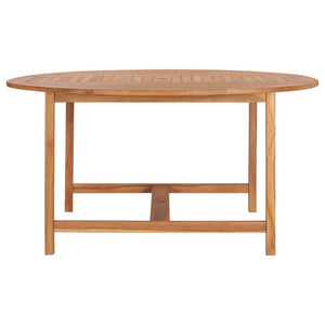 vidaXL Garden Table 150x76 cm Solid Teak Wood