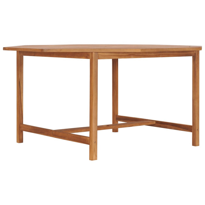 vidaXL Garden Table 150x150x75 cm Solid Teak Wood