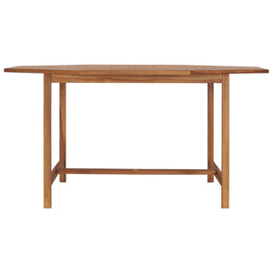 vidaXL Garden Table 150x150x75 cm Solid Teak Wood