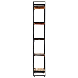 vidaXL 5-Tier Bookcase 60x30x180 cm Solid Reclaimed Wood