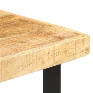 vidaXL Bar Table 60x60x107 cm Rough Mango Wood