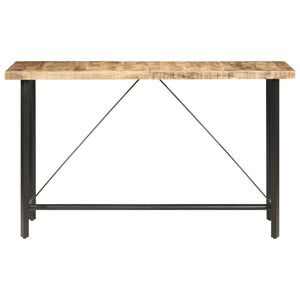 vidaXL Bar Table 180x70x107 cm Rough Mango Wood