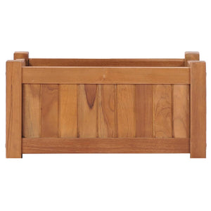 vidaXL Raised Bed 50x25x25 cm Solid Teak Wood