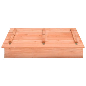 vidaXL Sandbox Firwood 95x90x15 cm