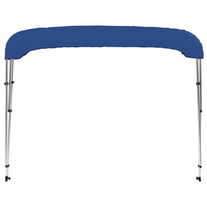 vidaXL 3 Bow Bimini Top Blue 183x196x137 cm