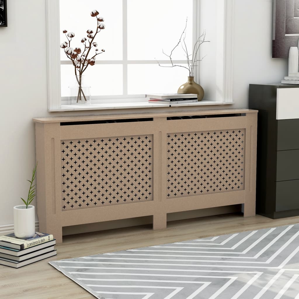 vidaXL Radiator Cover 172x19x81.5 cm MDF