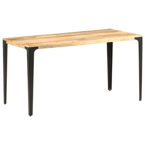 vidaXL Dining Table 140x70x76 cm Solid Mango Wood