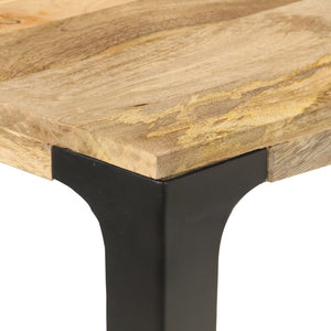 vidaXL Dining Table 140x70x76 cm Solid Mango Wood