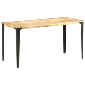 vidaXL Dining Table 140x70x76 cm Solid Mango Wood