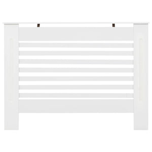 vidaXL Radiator Covers 2 pcs White 112x19x81.5 cm MDF