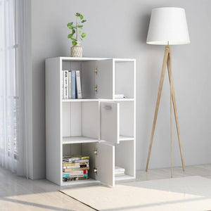 vidaXL Storage Cabinet White 60x29.5x90 cm Engineered Wood