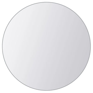 vidaXL 16 pcs Mirror Tiles Round Glass