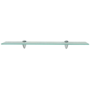 vidaXL Floating Shelves 2 pcs Glass 60x10 cm 8 mm