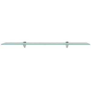 vidaXL Floating Shelves 2 pcs Glass 80x10 cm 8 mm