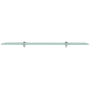 vidaXL Floating Shelves 2 pcs Glass 90x10 cm 8 mm