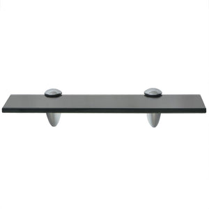 vidaXL Floating Shelves 2 pcs Glass 30x10 cm 8 mm