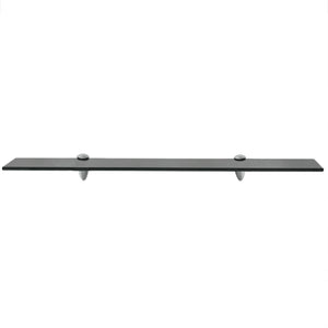 vidaXL Floating Shelves 2 pcs Glass 70x10 cm 8 mm