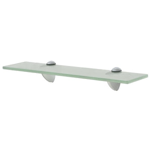 vidaXL Floating Shelves 2 pcs Glass 40x10 cm 8 mm