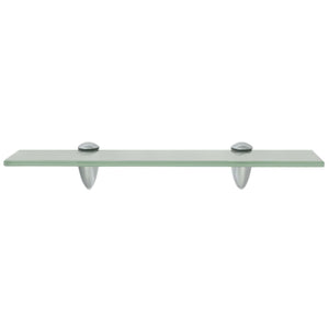 vidaXL Floating Shelves 2 pcs Glass 40x10 cm 8 mm