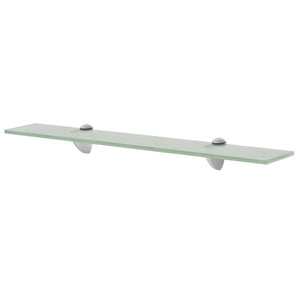 vidaXL Floating Shelves 2 pcs Glass 60x10 cm 8 mm