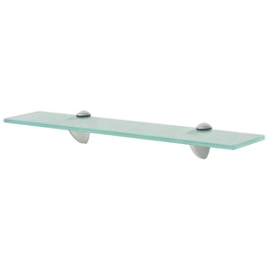 vidaXL Floating Shelves 2 pcs Glass 50x20 cm 8 mm