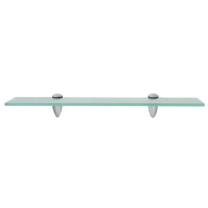 vidaXL Floating Shelves 2 pcs Glass 50x20 cm 8 mm