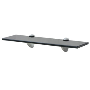 vidaXL Floating Shelves 2 pcs Glass 40x20 cm 8 mm