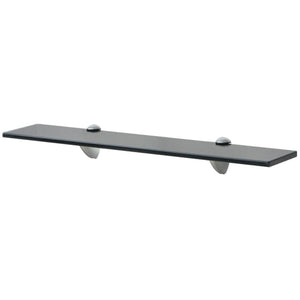 vidaXL Floating Shelves 2 pcs Glass 60x20 cm 8 mm