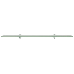 vidaXL Floating Shelves 2 pcs Glass 90x20 cm 8 mm