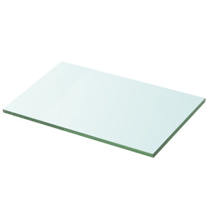 vidaXL Shelves 2 pcs Panel Glass Clear 20x25 cm