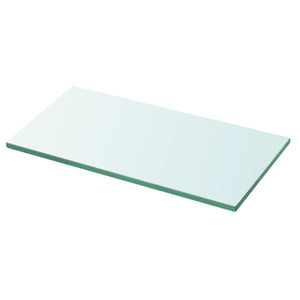 vidaXL Shelves 2 pcs Panel Glass Clear 20x30 cm