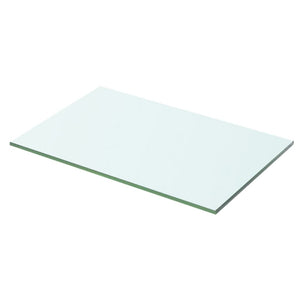 vidaXL Shelves 2 pcs Panel Glass Clear 50x25 cm