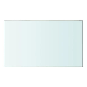 vidaXL Shelves 2 pcs Panel Glass Clear 50x30 cm